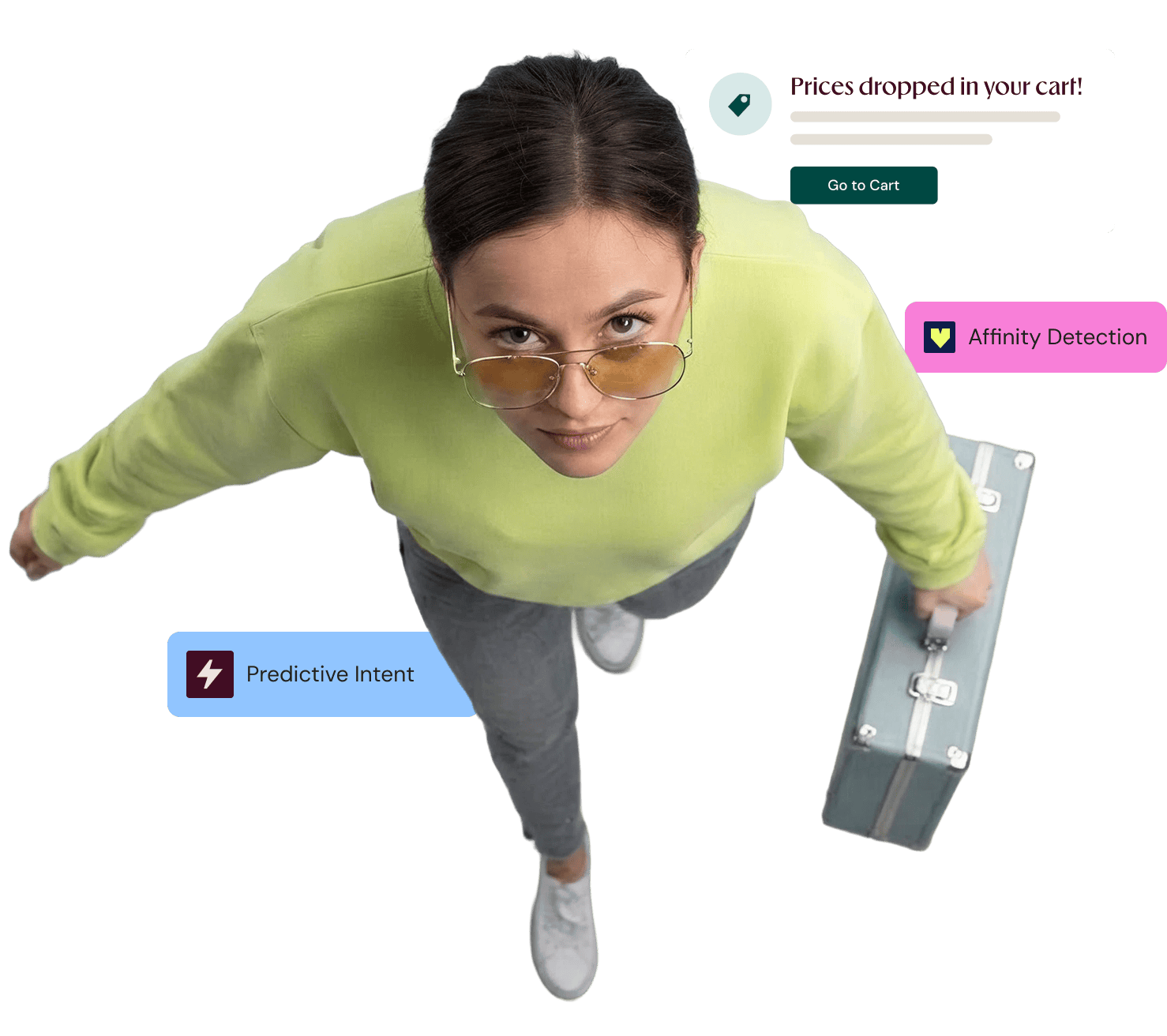 AdaptiveCX adapting a shopper journey in real time