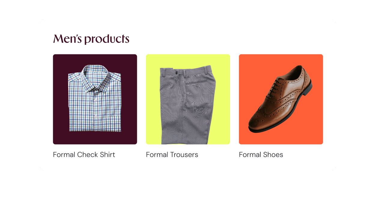 Men's product carousel reordered by live session affinity