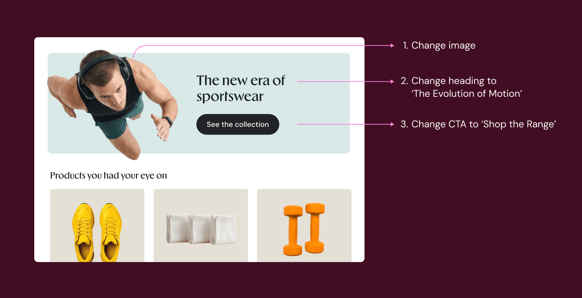 Perfect your homepage hero section